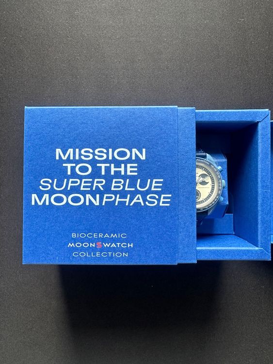 Swatch x Omega Moonswatch Super Blue Moon Kaufen auf Ricardo