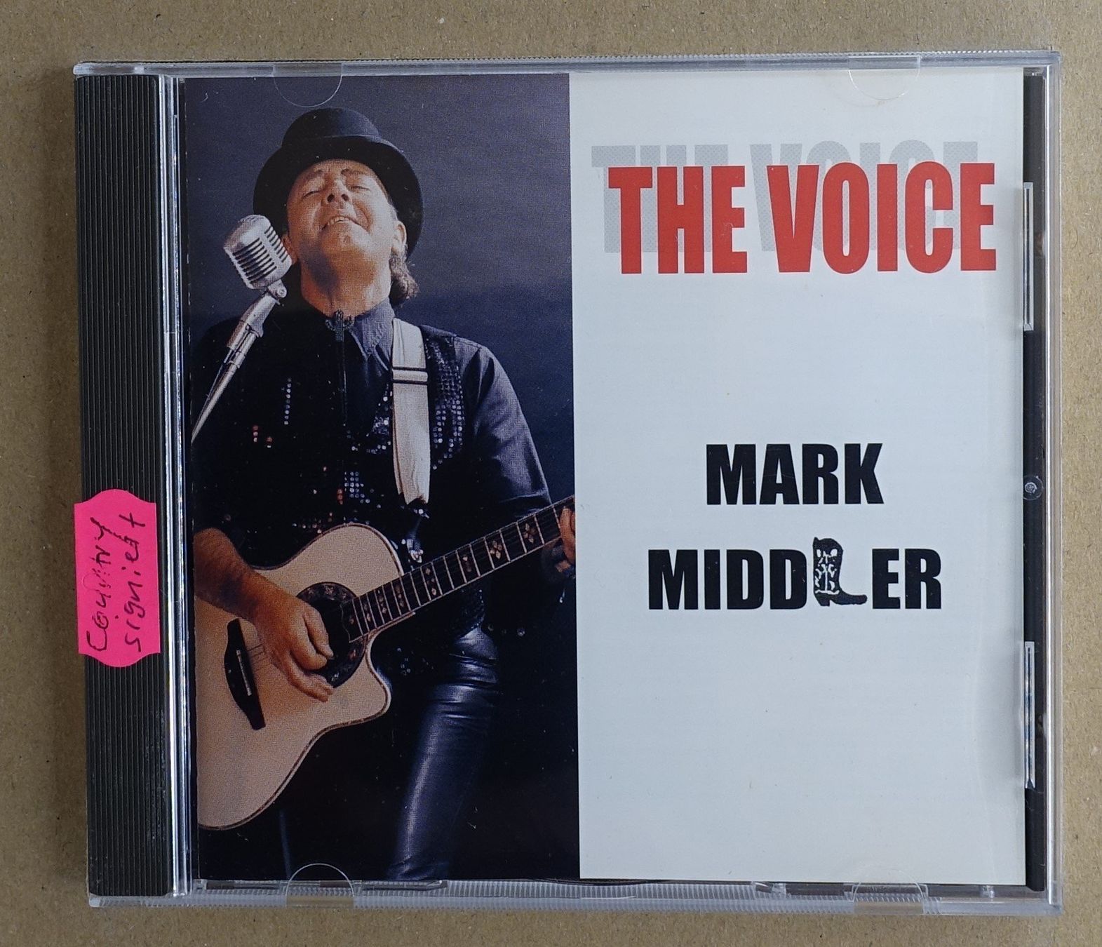CD: Mark Middler - The Voice - Signiert - D14 – Usato da Sessa venduto da discoverymedia