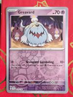 Greavard - Pokemon Reverse Holo Scarlet Violet Base