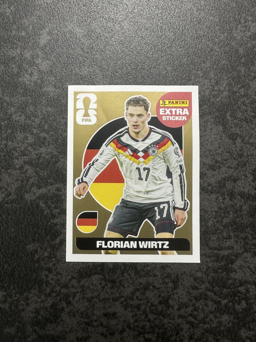 Panini Carte collezionabili: Florian Wirtz GOLD Extra Sticker – Nuovo (secondo la descrizione) da Péry venduto da semsi72