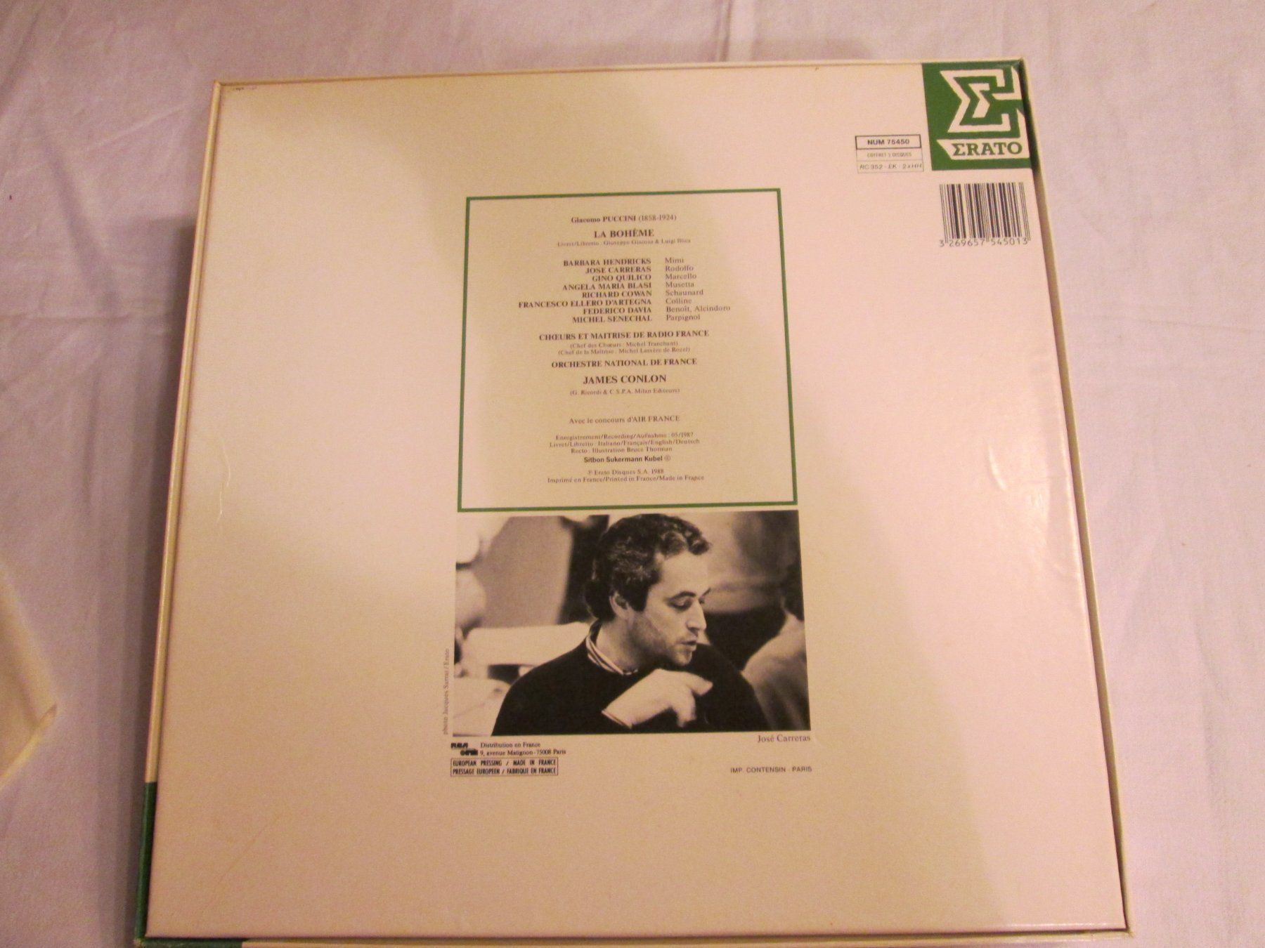 Dischi in vinile: Coffret Puccini - La Bohème - Vinyle 33T – Usato da la Chaux-de-Fonds venduto da Lampe 9