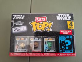 Funko Bitty Pops Han Solo, Chewbacca, Greedo
