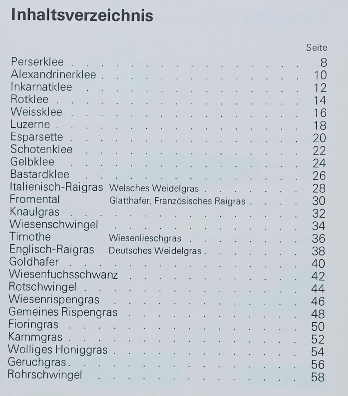 Libri: Buch - Die wichtigsten Futterpflanzen – Usato da Niederuzwil venduto da lubimaja 2