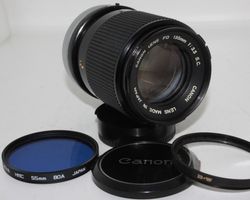 CANON FD 3.5 / 135 mm S.C. + 2 Filter