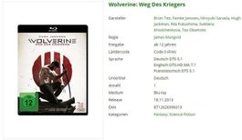 Wolverine: Weg Des Kriegers (Bluray)