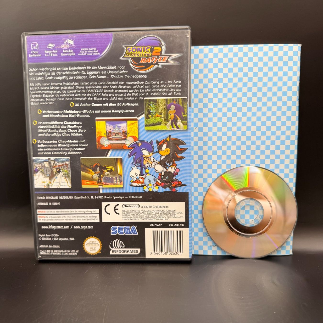 Nintendo Giochi: Sonic Adventure 2 Battle Gamecube – Usato da Düdingen venduto da Nerdworld 1
