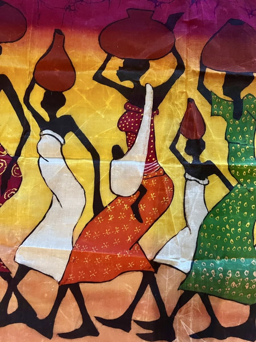 Tutte le decorazioni: Afrikanisches Wandtuch, Handarbeit – Usato da Basel venduto da shirley_gold 1