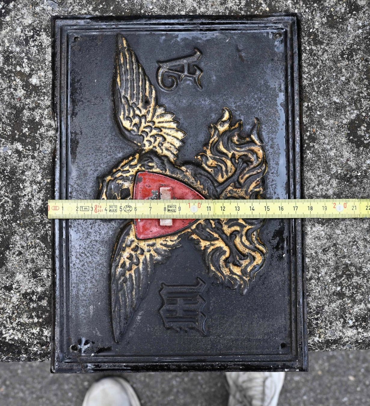 Schilder: antik Blechschild der Schweizerischen Mobiliar Versicherung – Gebraucht aus Pfaffhausen von mono_rec 4