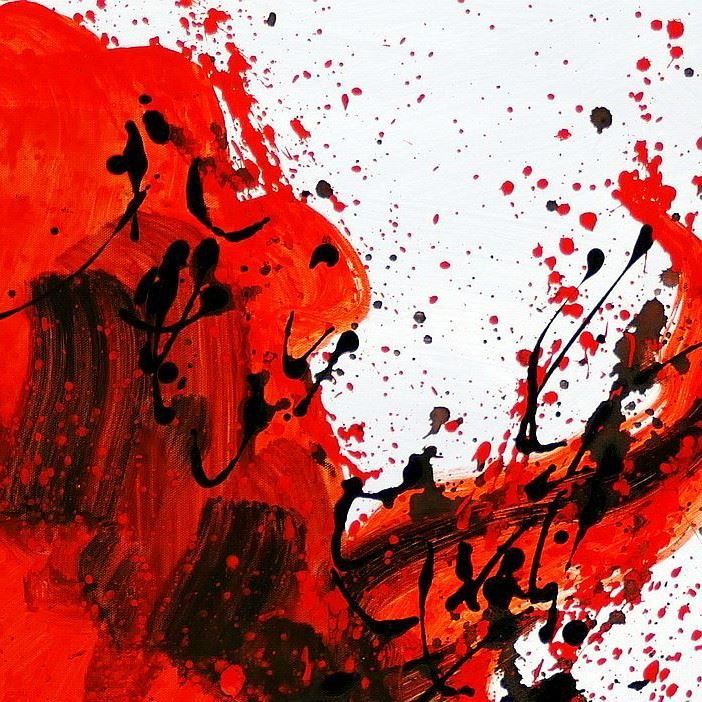 Reproductions et créations: Abstract - bloodline recoil – Neuf (Voir description) à Larnaca par KunstDepot24 3