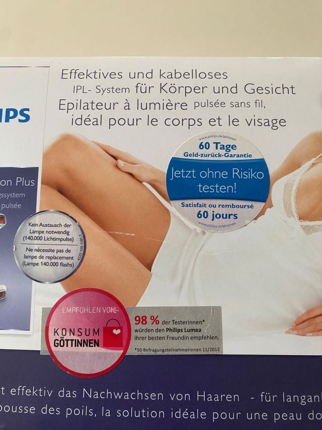 Philips Epilatori: Lumea Precision Plus IPL Haarentfernungssystem, ungebraucht. – Nuovo (secondo la descrizione) da Diessenhofen venduto da Albin00 1