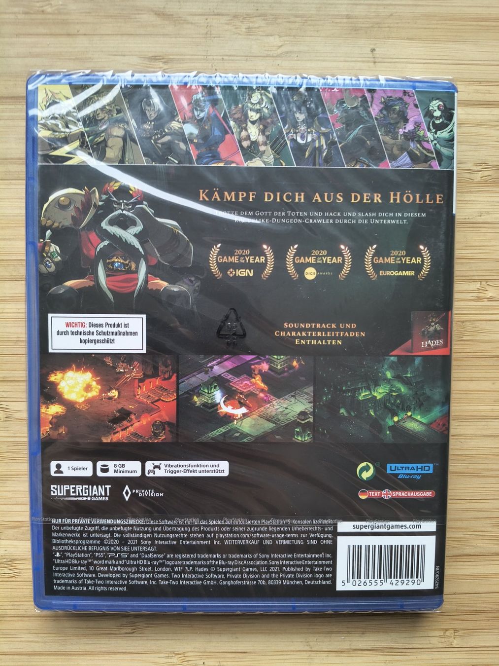 Spiele: Hades Sealed (PS 5) – Neu und originalverpackt aus Riedholz von ste_96cd 1