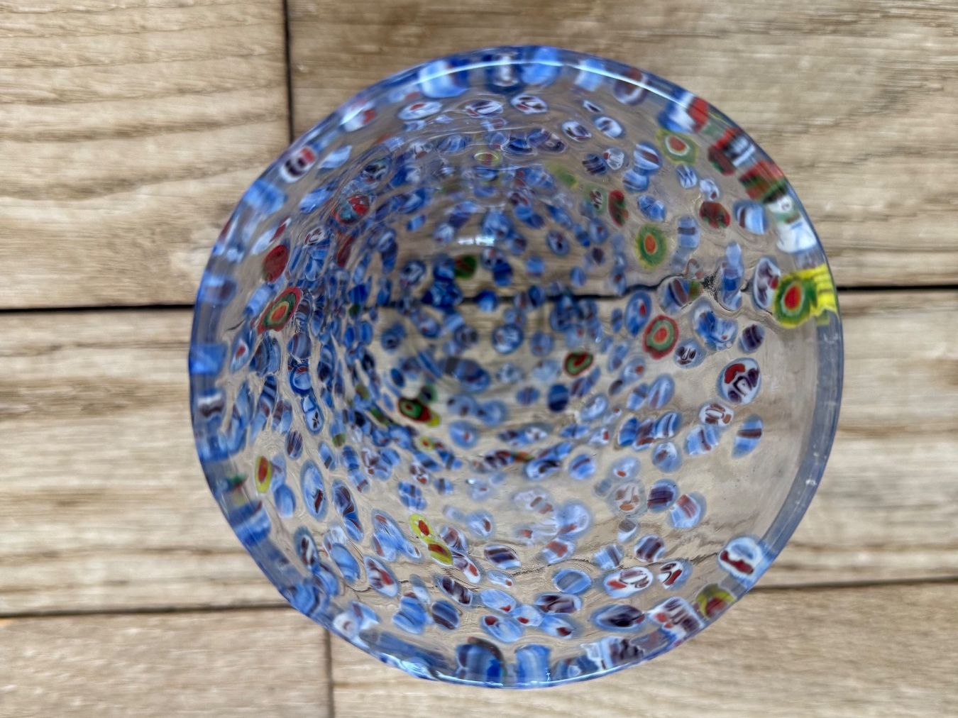Murano Verres: Trinkglas oder kleine Vase Murano millefiori – D'occasion à Luzern par Mamutpe 1