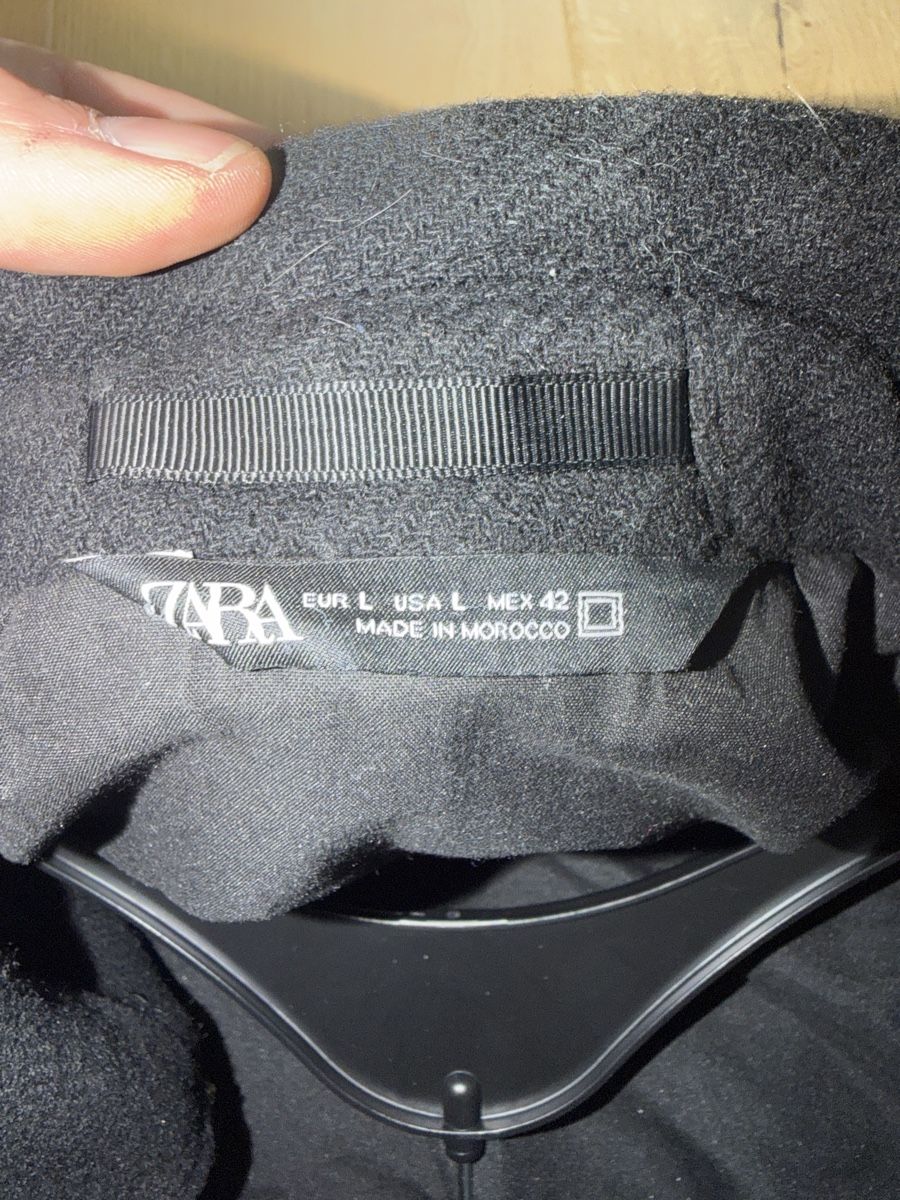Zara Giacche: Zara Blouson Schwarz Wolle – Usato da Kreuzlingen venduto da jwlf1 3