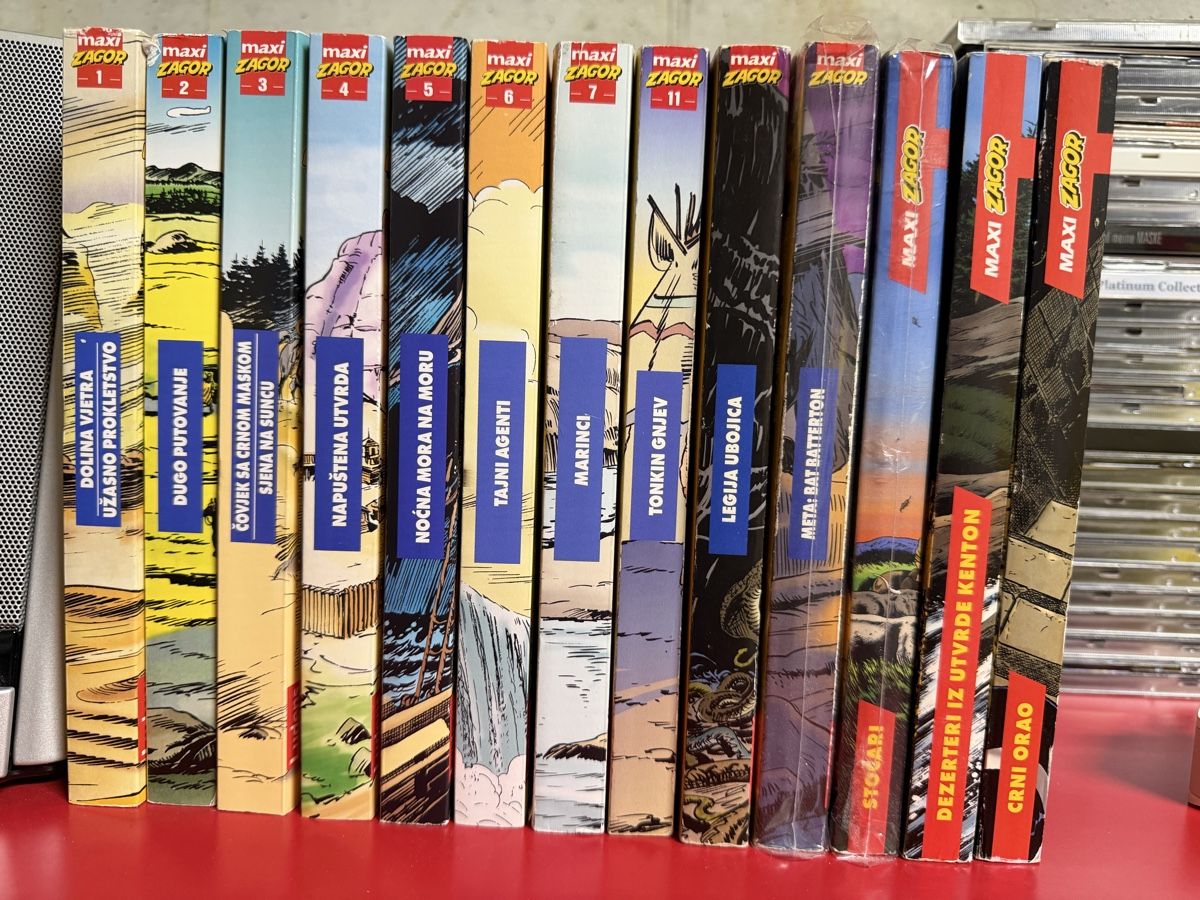 Fumetti: Zagor MAXI, Kroatisch! – Usato da Jona venduto da Mister_N0