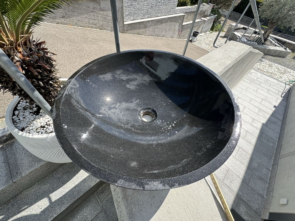 Spülbecken & Waschbecken: Aufsatz Steinwaschbecken – Neu (gemäss Beschreibung) aus Zürich von Boebi67 1