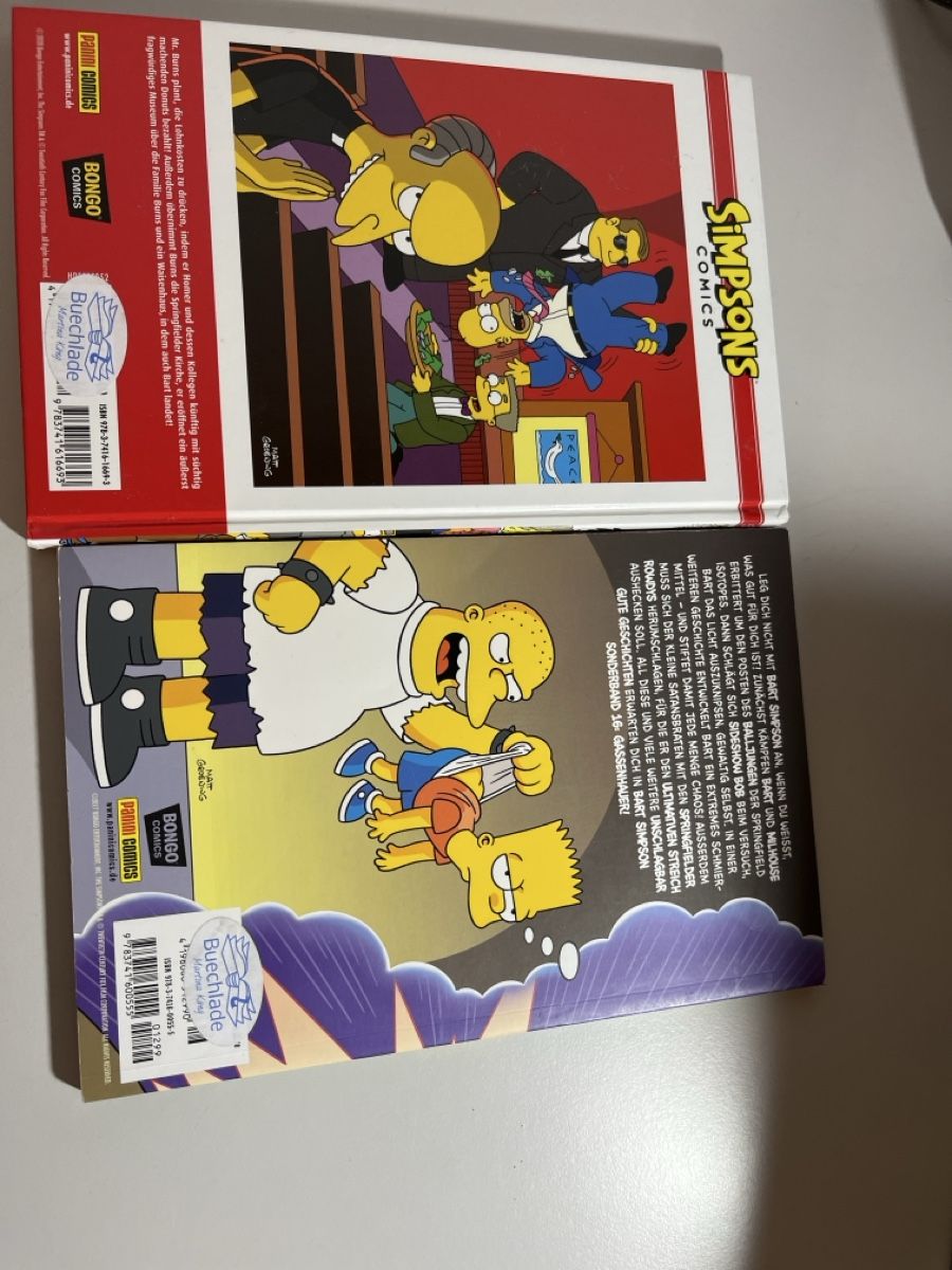 Fumetti: Simpsons Comics Bart Simpson Gassenhauer Comic-Sammlung – Usato da Kleinwangen venduto da cwy_2l5p 1