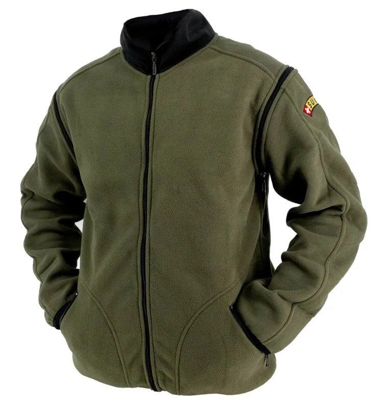 Schweizer Armee Giacche: Schweizer Armee Fleecejacke Suisse – Usato da Basel venduto da fil_zq9y