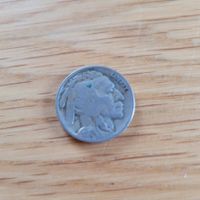 Ancienne Monnaie United States America five cents 1918