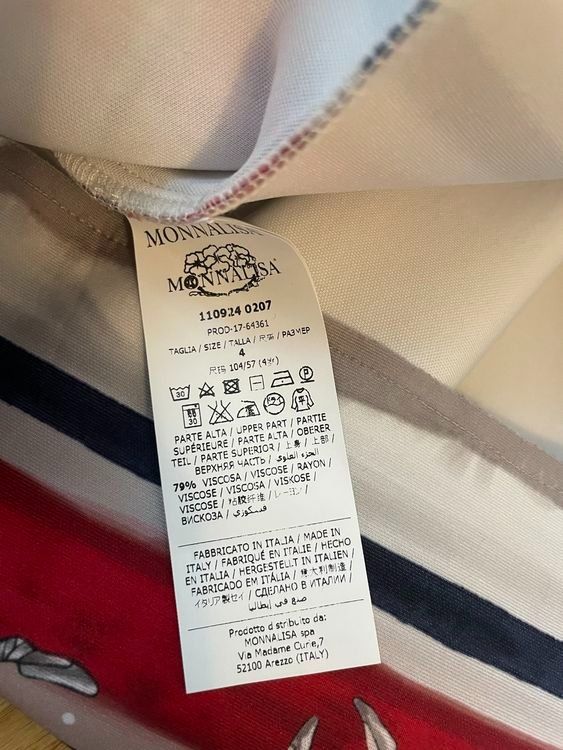 Monnalisa Vestiti & Gonne: Monnalisa Kleid Gr 4 Jahre – Usato da Zürich venduto da Mariaov 2