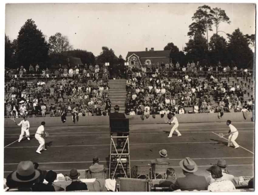 Fotografie &  Plakate: Fotografie Atlantic, Tennis-Länderkampf – Gebraucht aus Berlin von bartko-reher