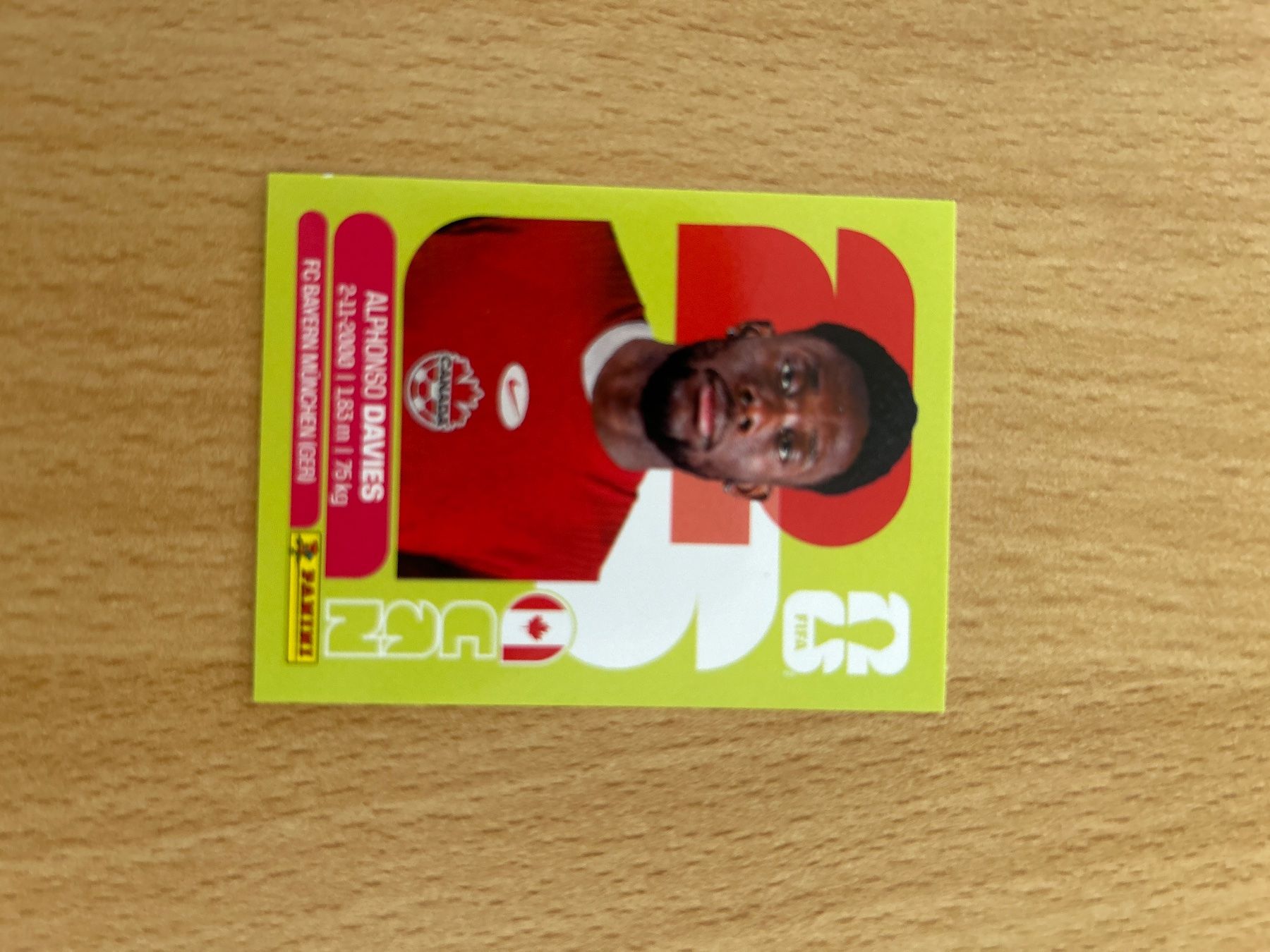 Panini Carte collezionabili: CAN 3 - Alphonso Davies - Panini WM 2026 – Usato da Luzern venduto da edu_f6hx