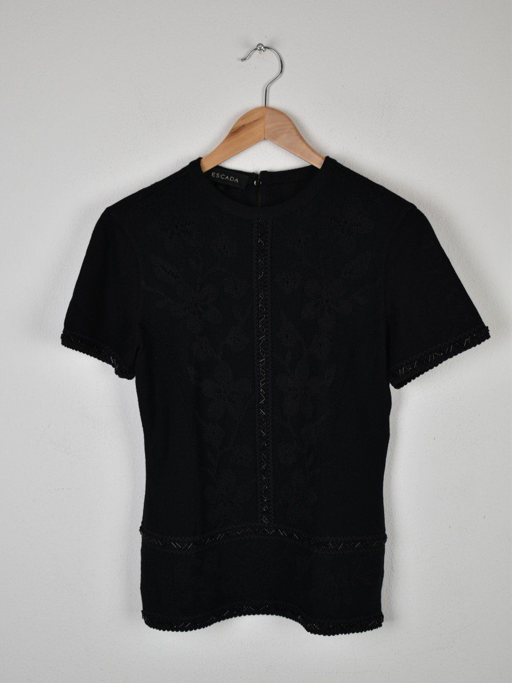 Escada T-shirt: Escada Strickshirt Gr.36, neuwertig – Nuovo (secondo la descrizione) da Nürensdorf venduto da 2ND_STORY