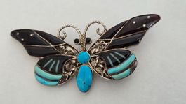 Grosser Schmetterling wunderschön Anhänger vintage