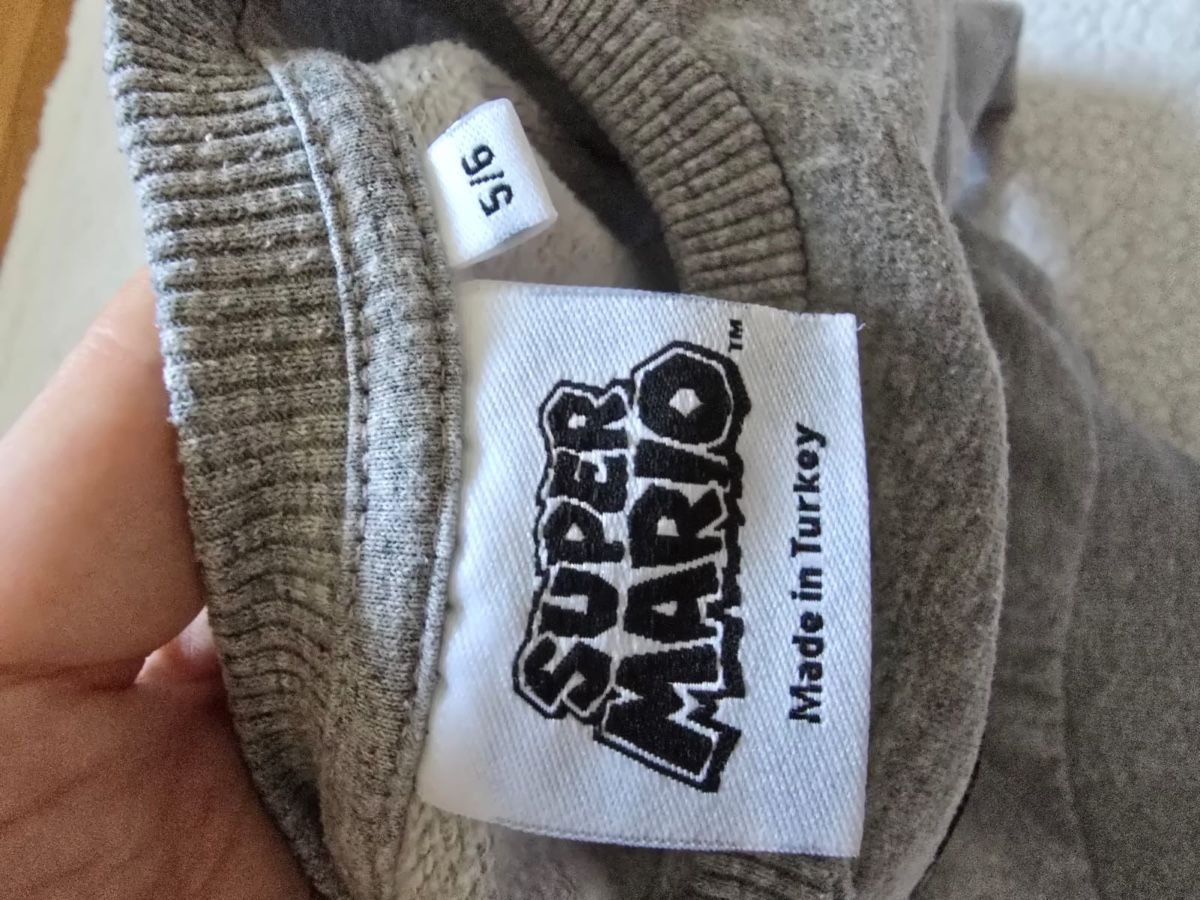 Pullover & Sweatshirts: Super Mario Pullover grau Grösse 116 gebrauchter Zustand – Gebraucht aus Tecknau von nor_npk6 3