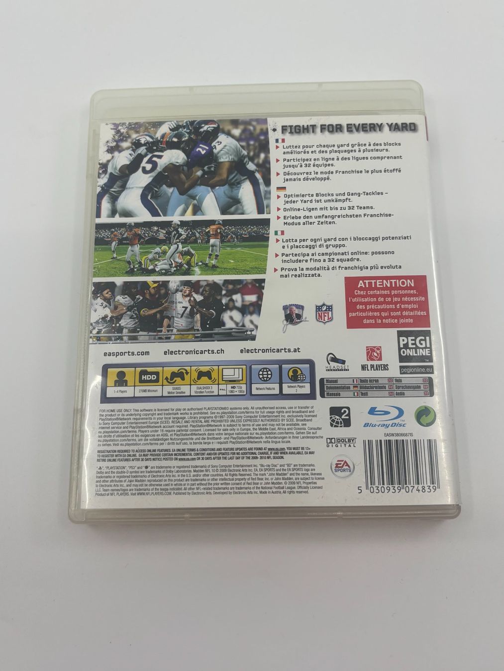 Sony Giochi: Madden NFL 10 (PS3) – Usato da Herisau venduto da Seyashop1 2
