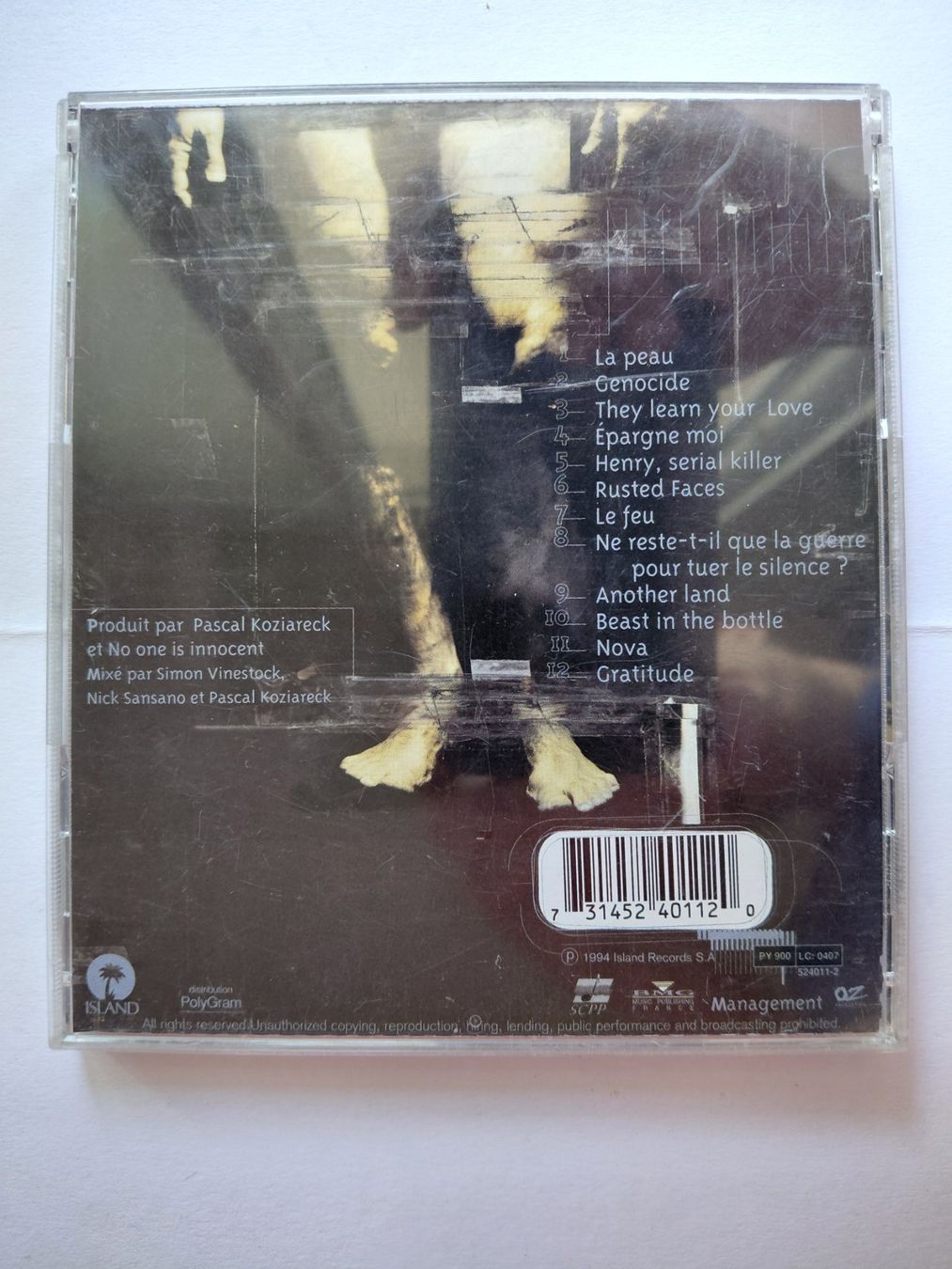 CDs: No one innocent – Gebraucht aus Denges von Hellboy10 1