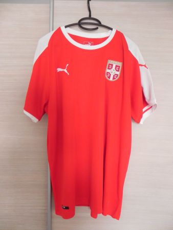 Puma Heim Trikot Serbien Grösse XL WM 2018