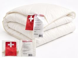 Swiss Made Daunenduvet CARO 160×210 cm – neu 