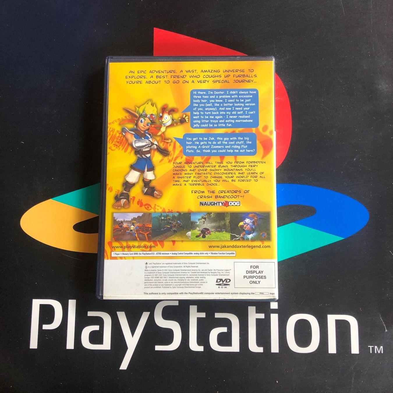 Sony Spiele: Jak & Daxter Promo Sony PlayStation 2 – Gebraucht aus Kestenholz von Mad18 1