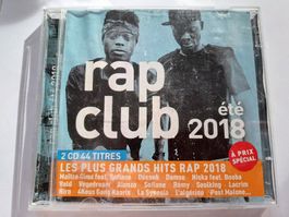 Cd Rap Club été 2018 ( 2 cds )