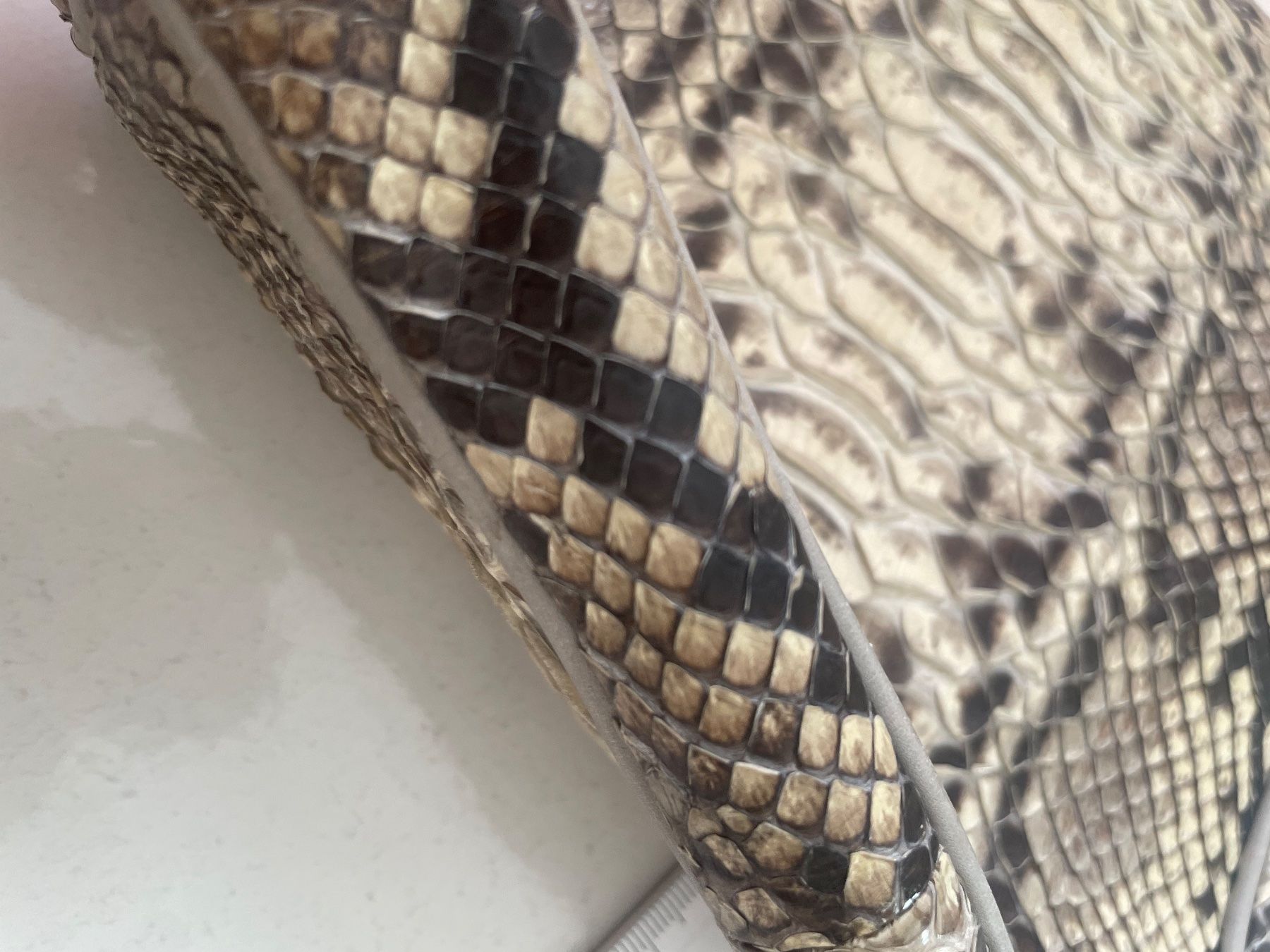 Borse da donna: Linea Fioredini Ascona - Pitone - Echte Python – Usato da Minusio venduto da Pink222 6