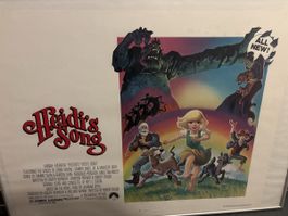 Filmplakat Heidi's Song Hanna-Barbera Originalzustand