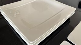 NEW - Villeroy & Boch 7x Platzteller Gross Weiss Porzellan