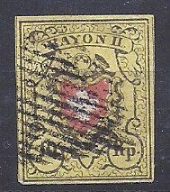 Tutti i francobolli: RAYON No. 16II D signé – Usato da Les Verrières venduto da Scampi0