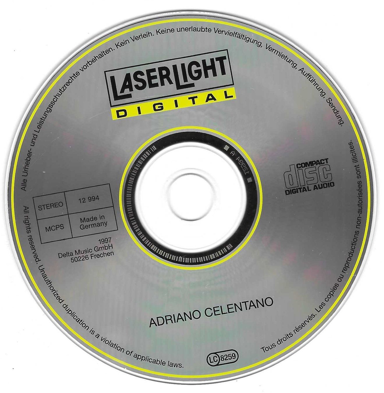 CD: ADRIANO CELENTANO – Usato da Bex venduto da Giorgiob 2