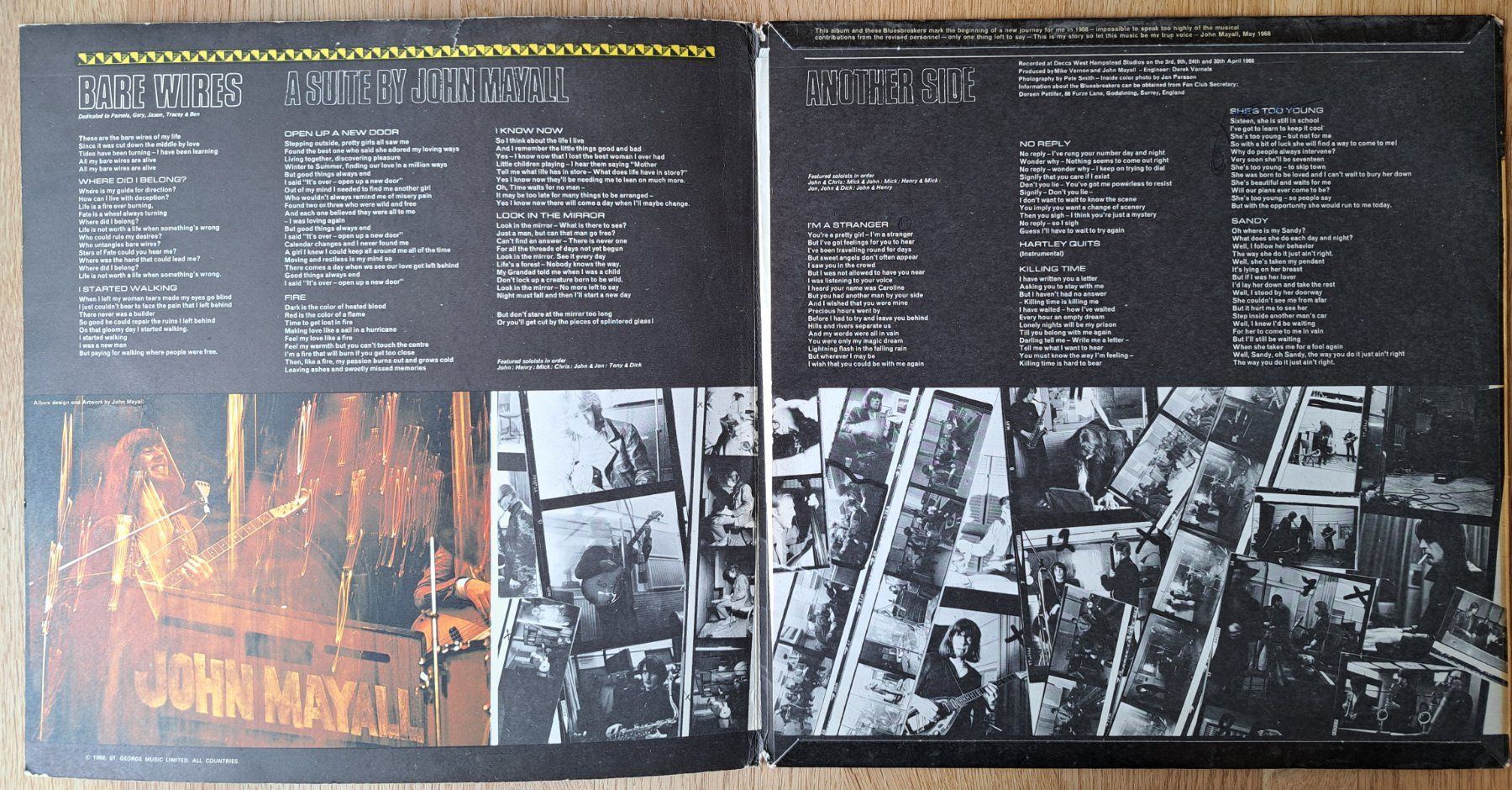 Dischi in vinile: John Mayall's Blues Breakers - Bare Wires – Usato da Meggen venduto da Ricardokoch 2