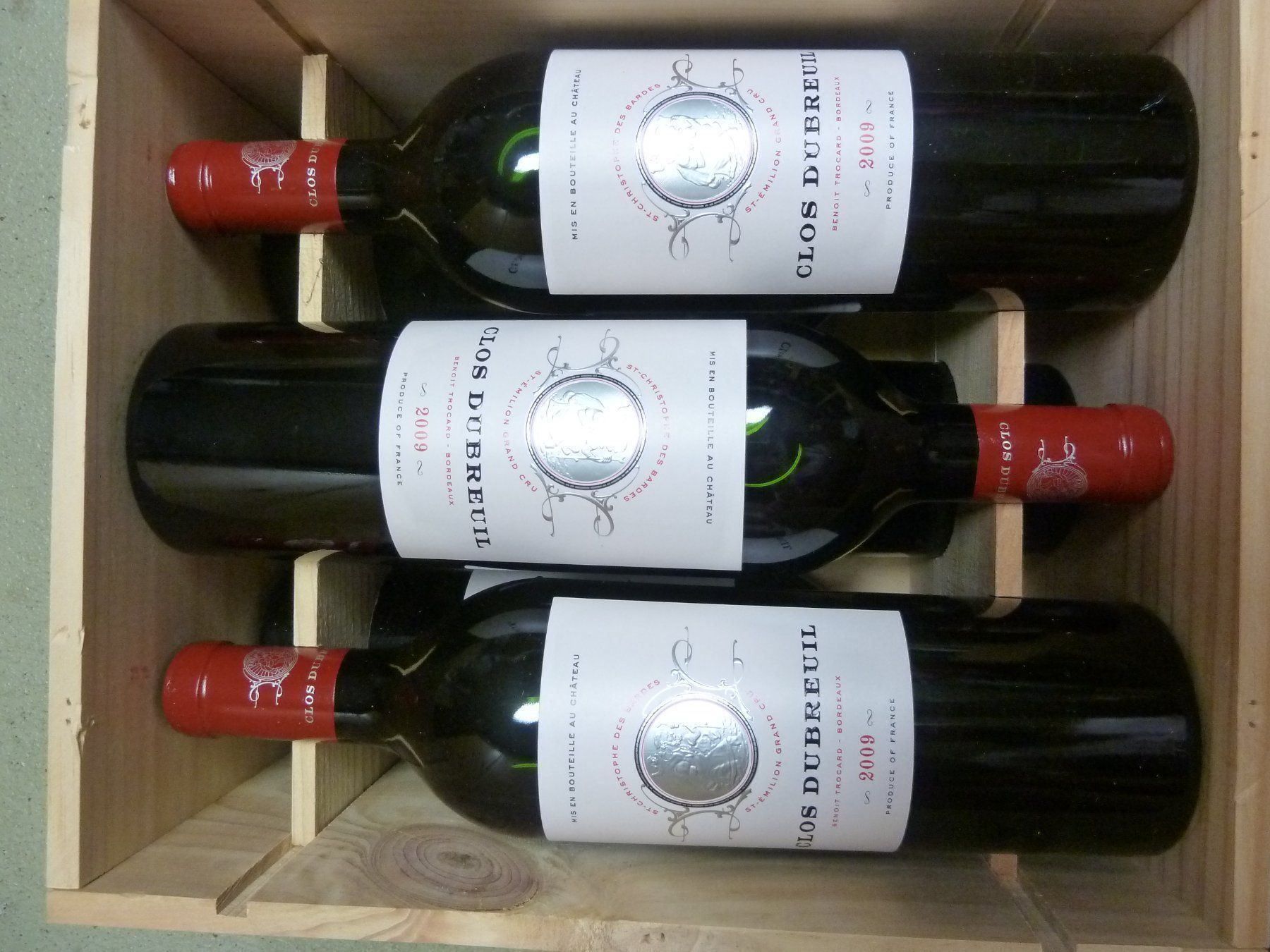 Vino: 1 Fl. Château Clos Dubreuil 2009 – Nuovo e nell'imballaggio originale da Knonau venduto da Latour54 4