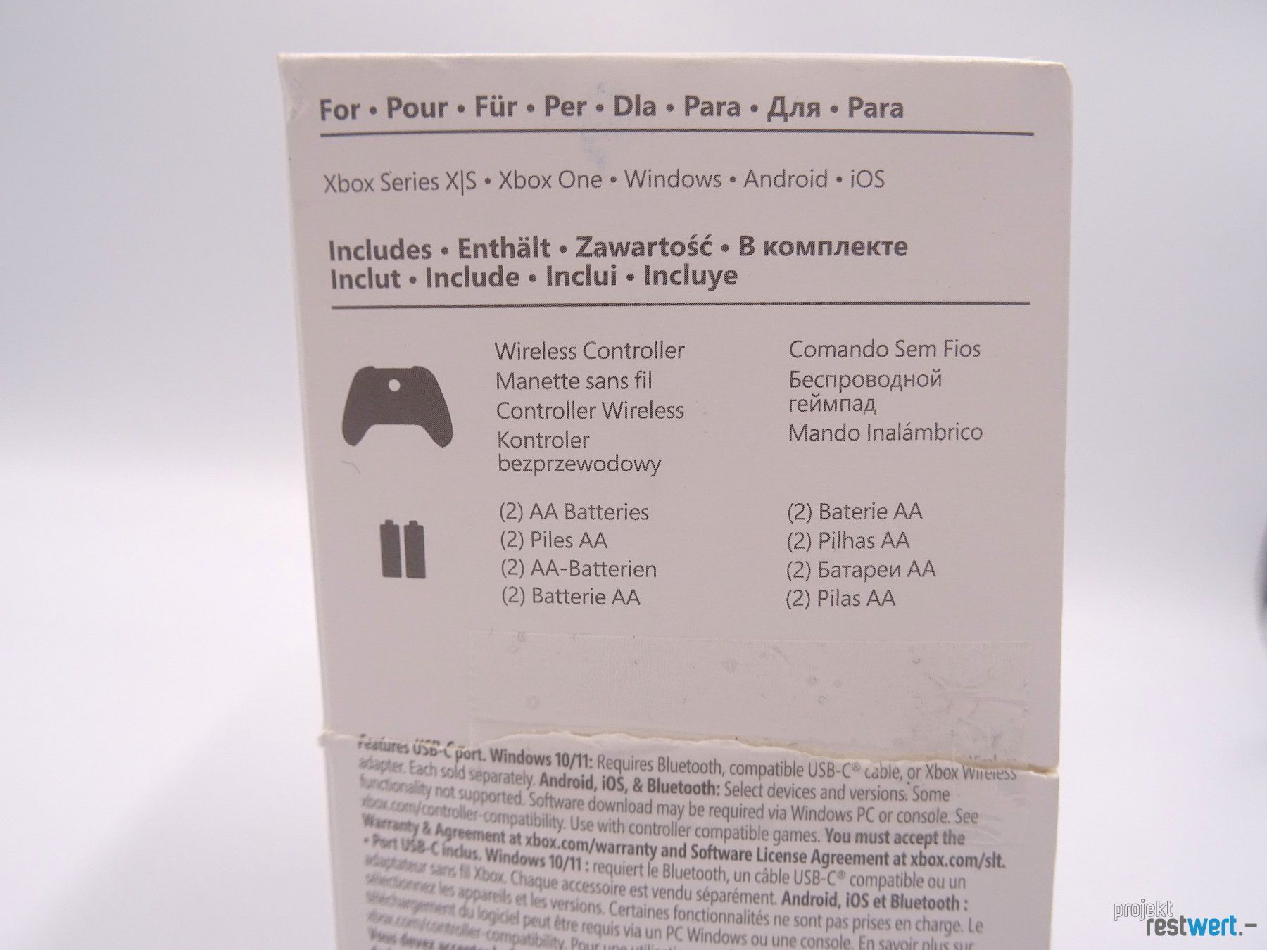 Microsoft Controller: Carbon Black XBOX Controller von MICROSOFT – Nuovo (secondo la descrizione) da Bülach venduto da restwert_buelach 4