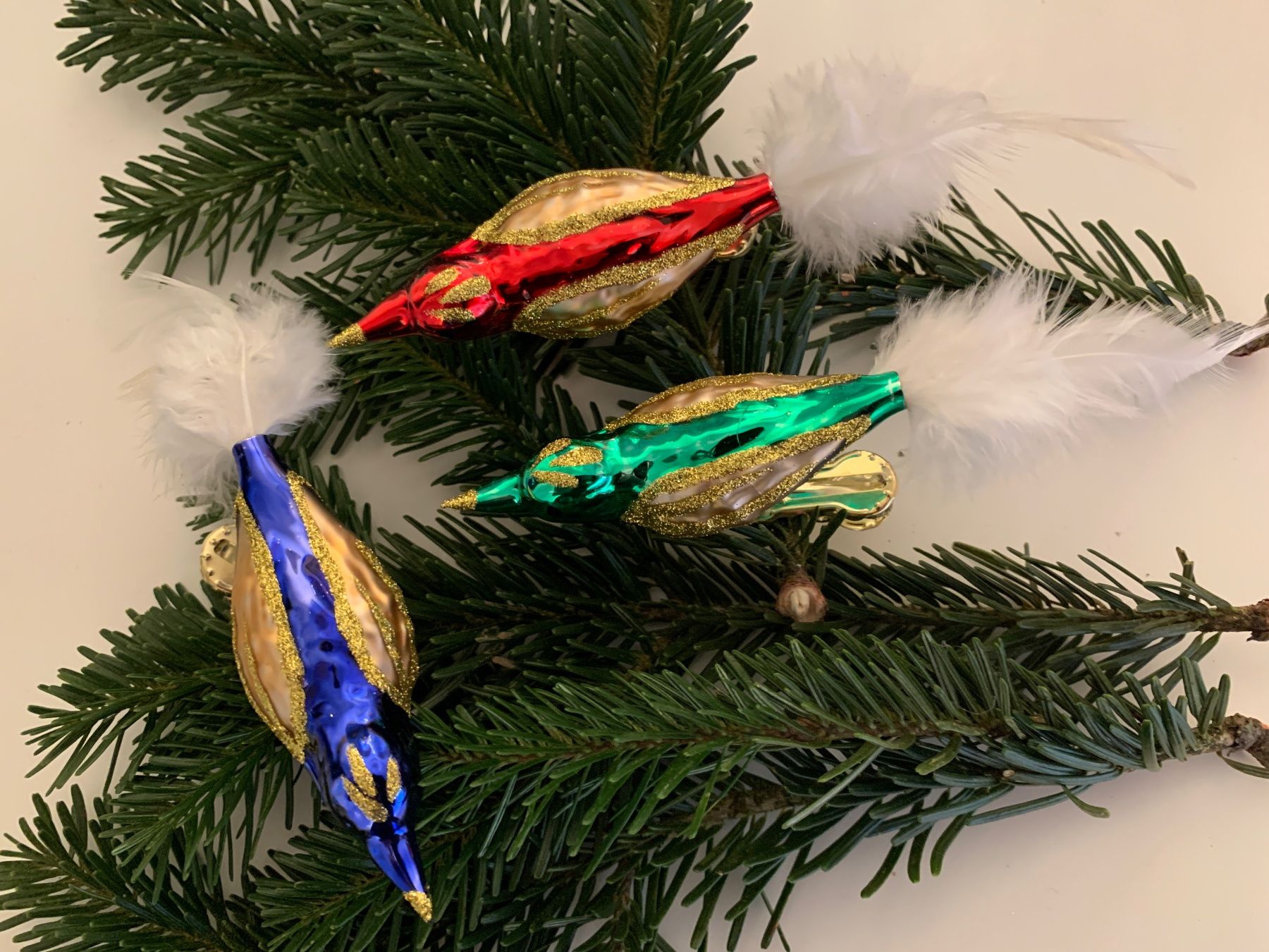 Tutte le decorazioni: Christbaumschmuck 3 Vögel – Usato da Luzern venduto da Tlubrr 3