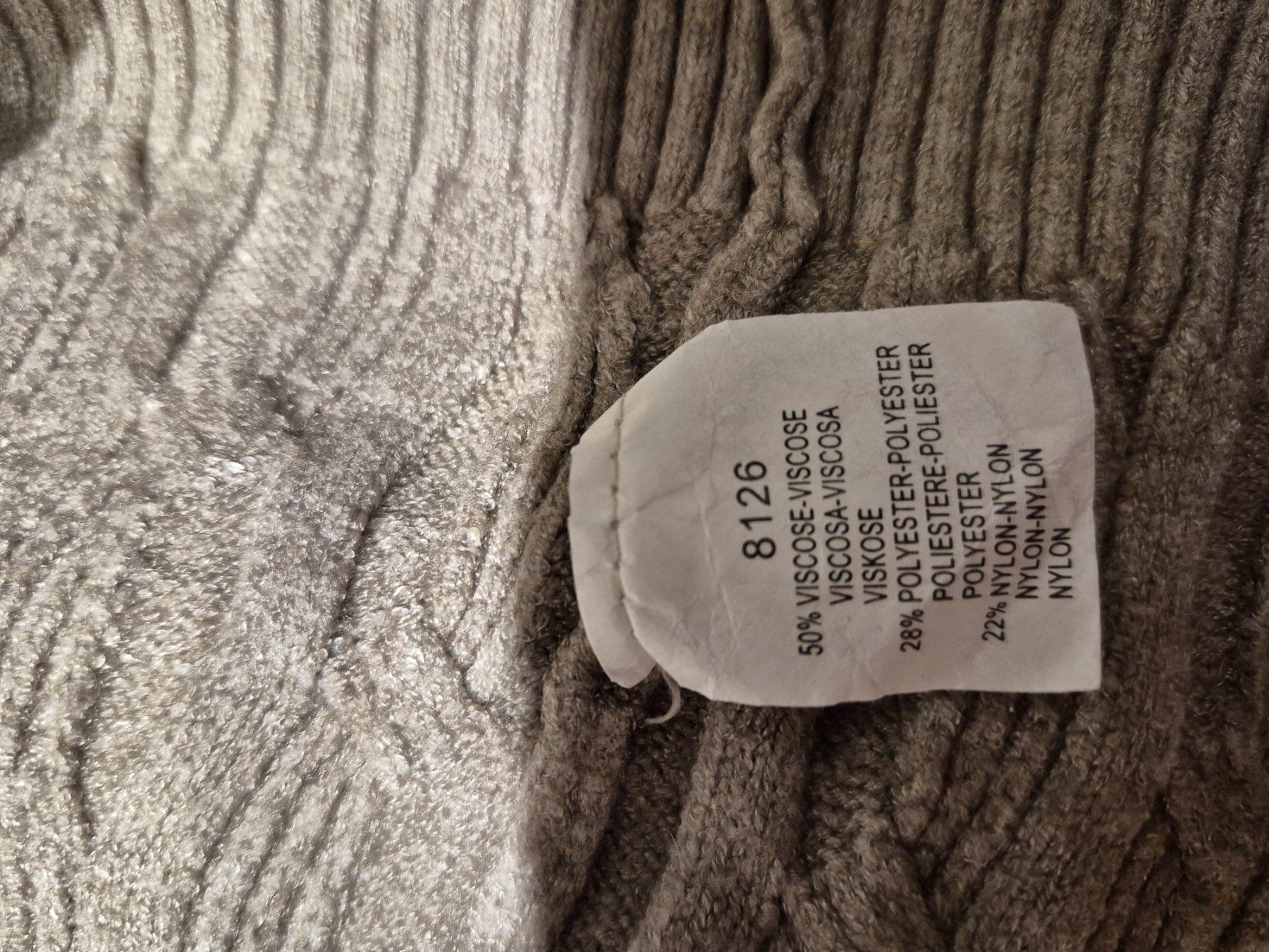 Top: Winter Strickpullover Zopfmuster Beige Grösse S Top! – Usato da Zürich venduto da Roberto040 4