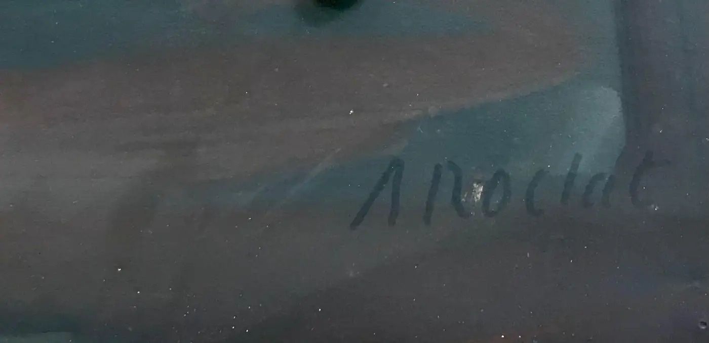 Dipinti: Tableau par Alexandre Rochat - Gouache sur Papier – Nuovo (secondo la descrizione) da Genève venduto da ary_c8tx 2
