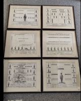 Sammlung 6 historische Fotos von Militär Formation