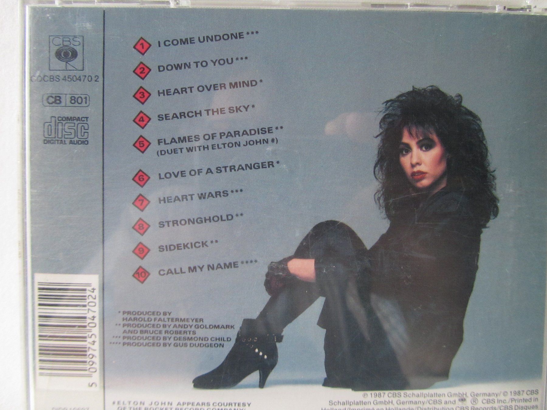 CD: Jennifer Rush, CD, heart over mind – Usato da Weiningen ZH venduto da dietsch57 1