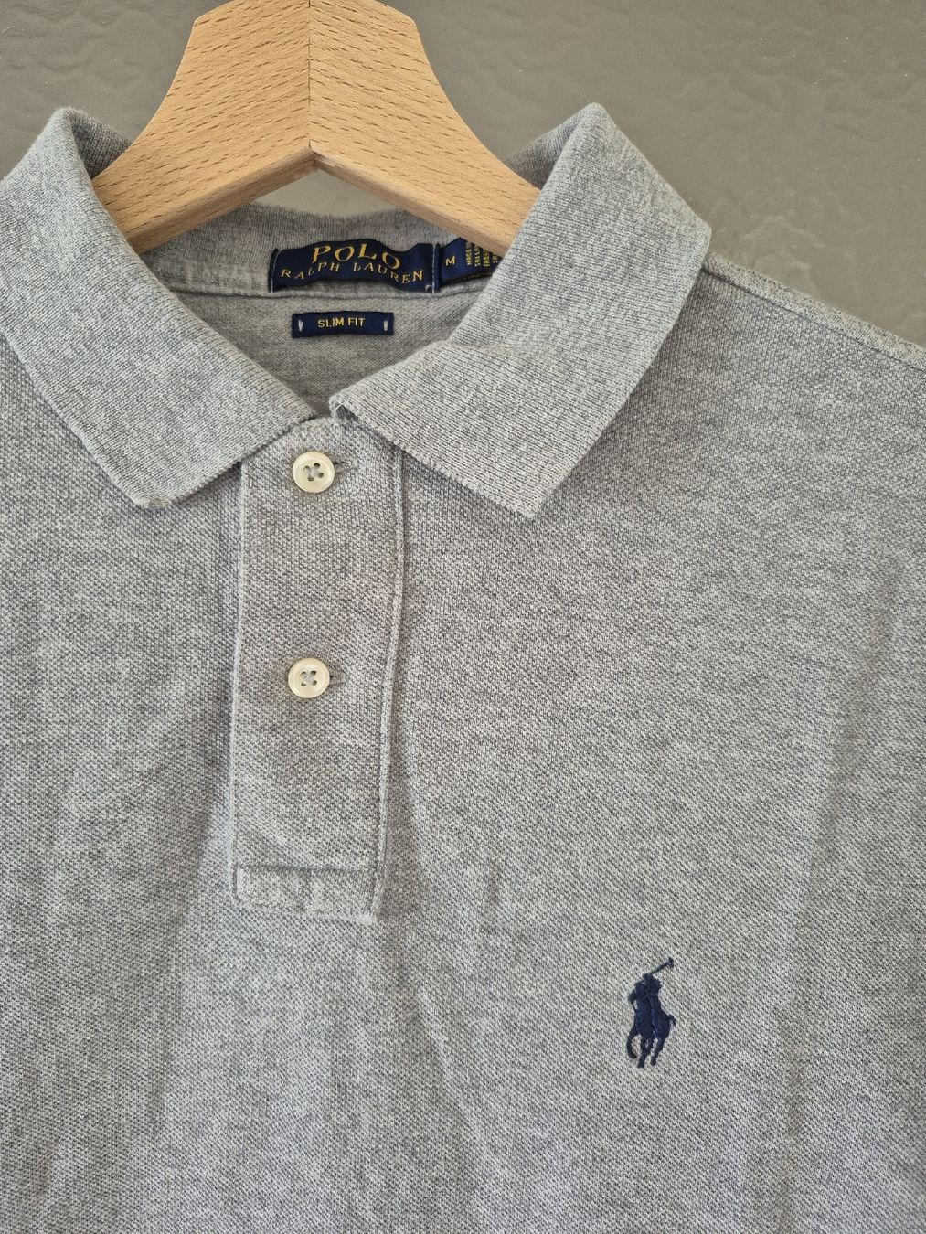 Ralph Lauren Magliette Polo: Polo shirt grey Ralph Lauren M – Usato da Lausanne venduto da claire1401 1