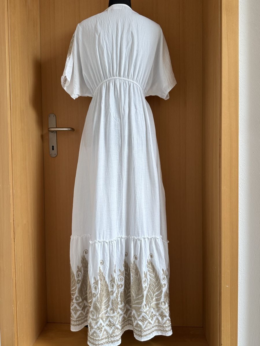 Kleider: Boho Maxikleid aus Viskose / Leinen – Neu (gemäss Beschreibung) aus Sigriswil von ck56 1