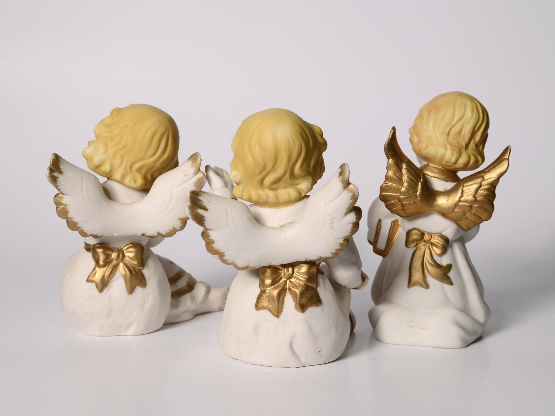 Figurines: 3er Set Vintage Engel Figuren – D'occasion à Uznach par EH249 1